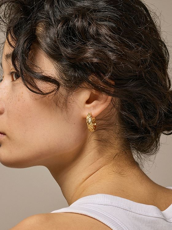 ENAMEL Copenhagen Nela 20mm Hoops Gull