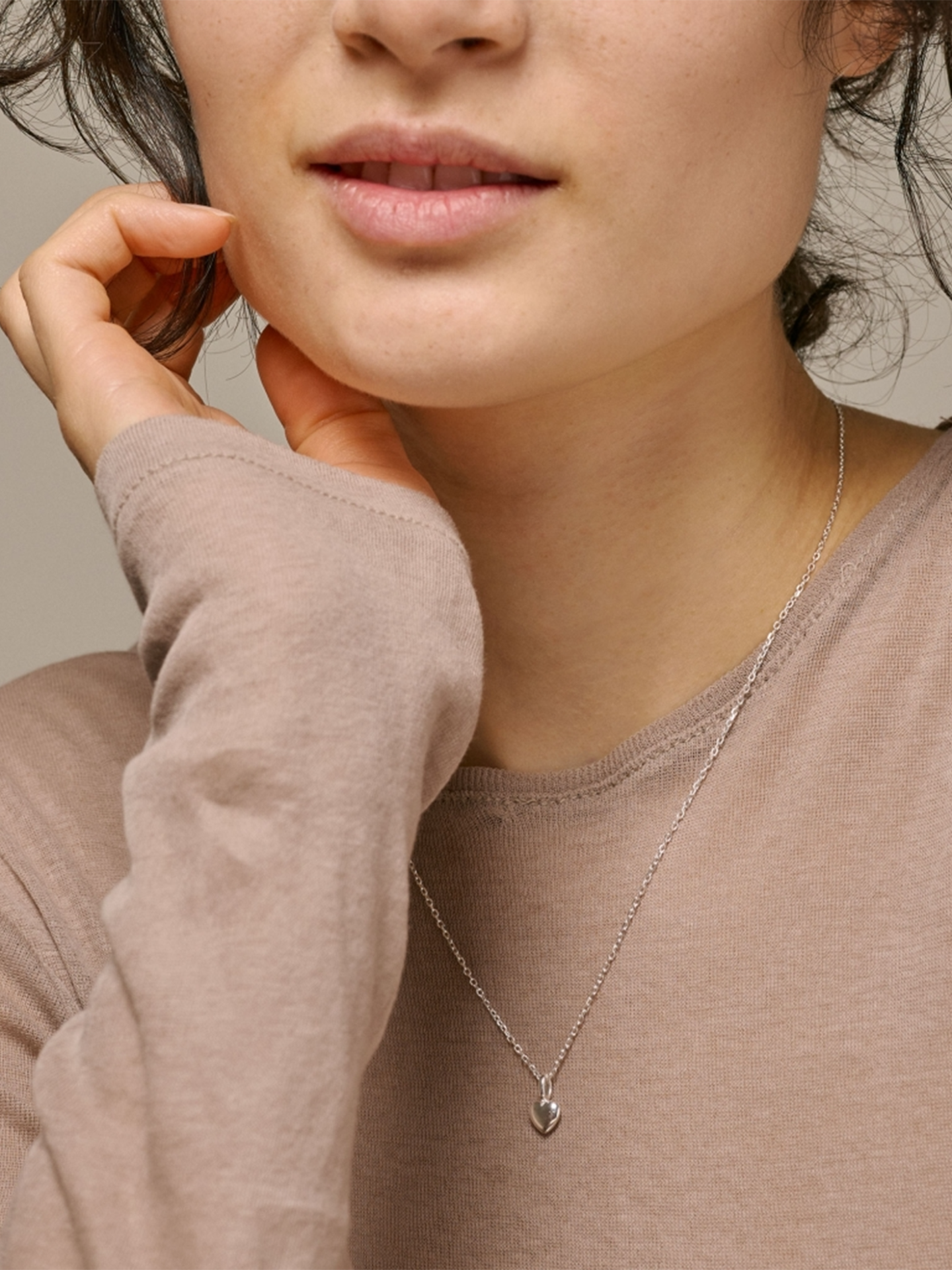 ENAMEL Copenhagen Amore Necklace Sølv