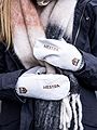 Hestra Windstopper Breeze Mitt Offwhite
