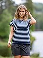 Helly Hansen W Thalia Summer Top Navy Stripe