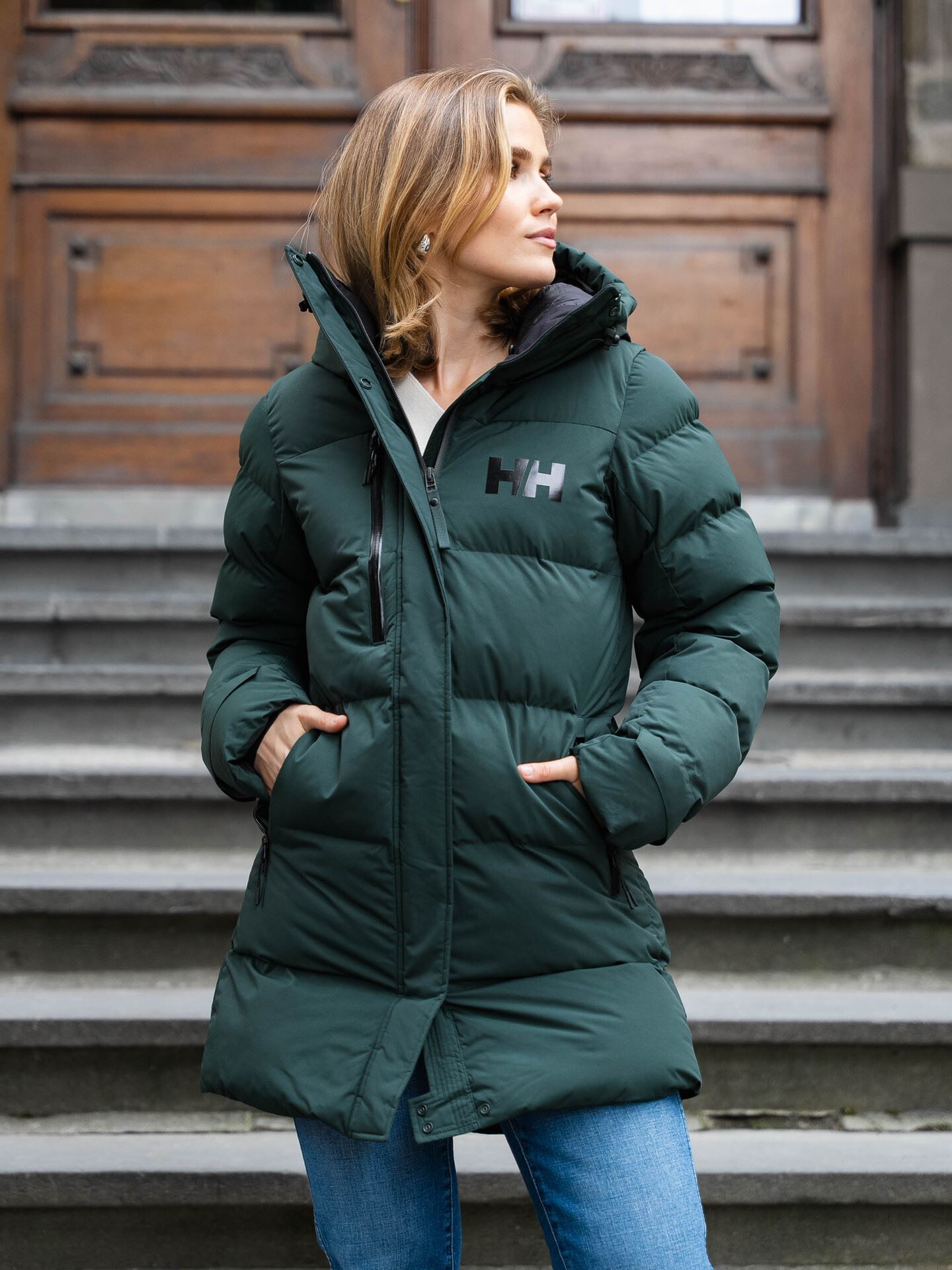 Helly Hansen Adore Puffy Parka Dark Jungle