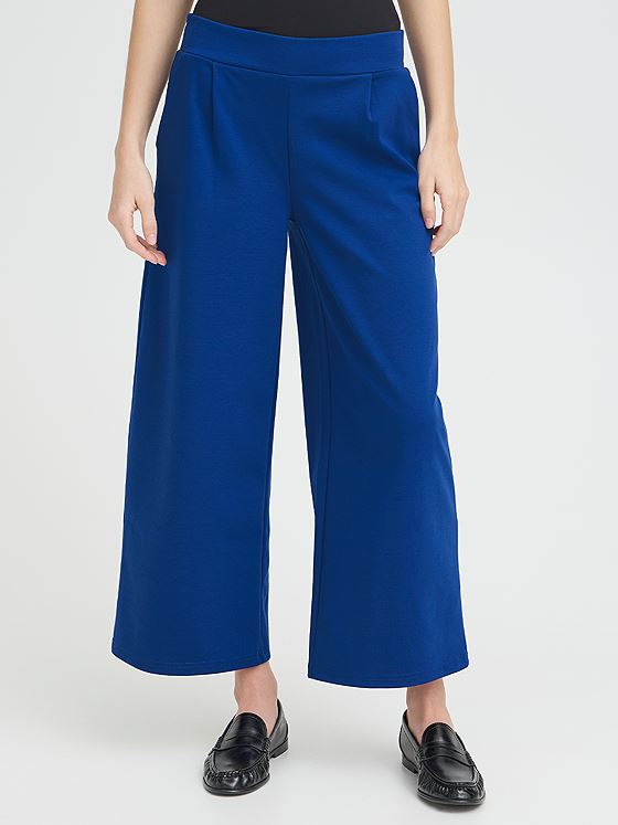 Ichi Kate Wide Pant Sodalite Blue
