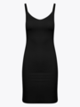 Ichi Siv Slip Dress Black