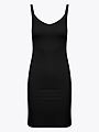 Ichi Siv Slip Dress Black