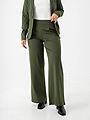 Ichi Kate Wide Pant Long Rifle Green