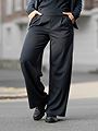 Ichi Kate Wide Pant Long Total Eclipse