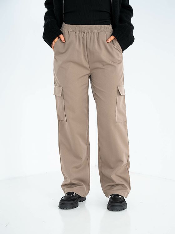 Ichi Kecia Pant Khaki As Cut