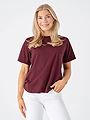 Ichi Palmer Loose Short Sleeve Port Royale