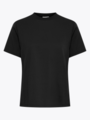 Ichi Palmer Loose Short Sleeve Black