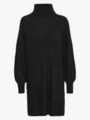 Ichi Jordan Relaxed Rollneck Dress Black