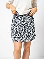 Ichi Marrakech All Over Print Skirt 9 Total Eclipse Paisley Aop