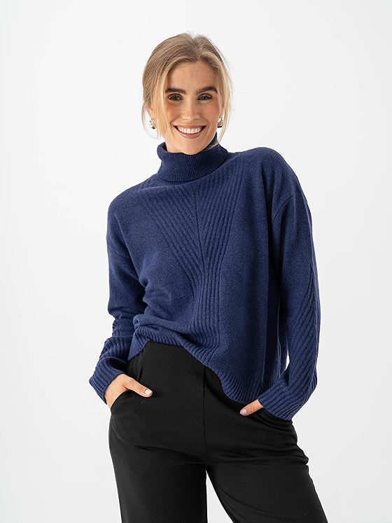 Ichi Dasila Long Sleeve 3 Patriot Blue