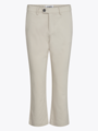 IVY Copenhagen Alice Cropped Flare Pant Cream Sand