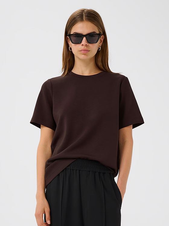 InWear Vincent Karmen T-Shirt Chocolate Brown