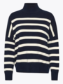 InWear Tenley Turtleneck Pullover Blue/White