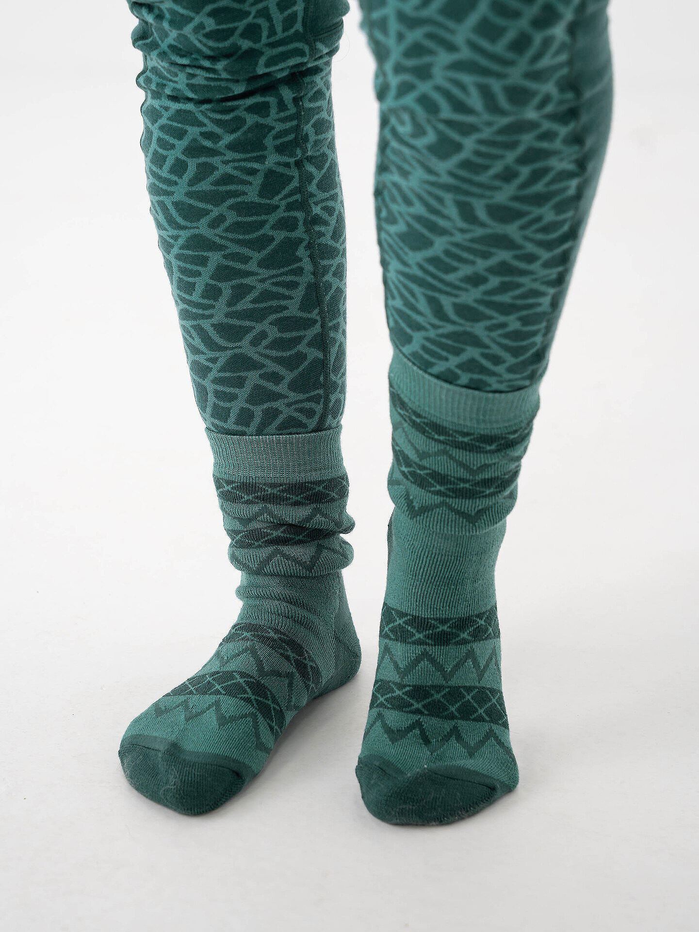Johaug 2-pack Wool Socks Dark Teal