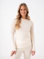 Johaug Elevate Wool Long Sleeve Tofu White