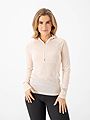 Johaug Aerial Wool Mix Half Zip Top 2.0 Light Beige