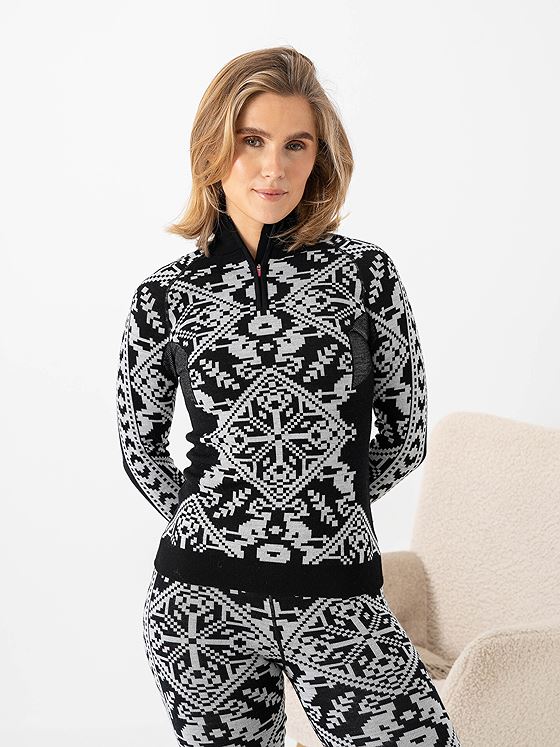 Kari Traa Saga Half-Zip Black