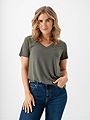 Lee Perfect V-neck Tee Oak Moss
