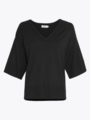 MSCH Copenhagen Eslina Rachelle 2/4 V-Neck Pullove Black