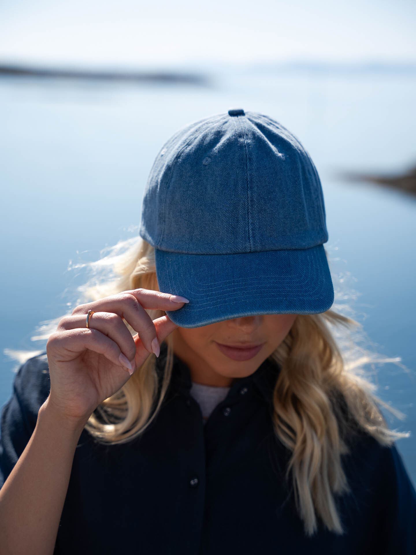 MSCH Copenhagen Bobbie Cap Light Blue Wash