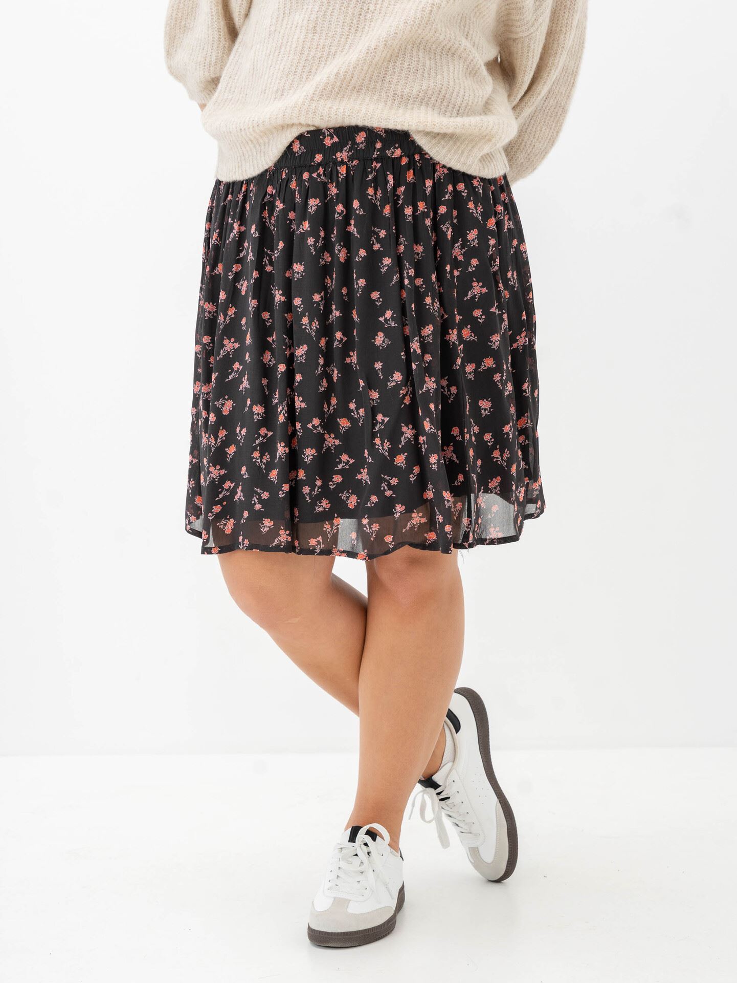 MSCH Copenhagen Evelda Orabella Short Skirt Desert Rose Flower