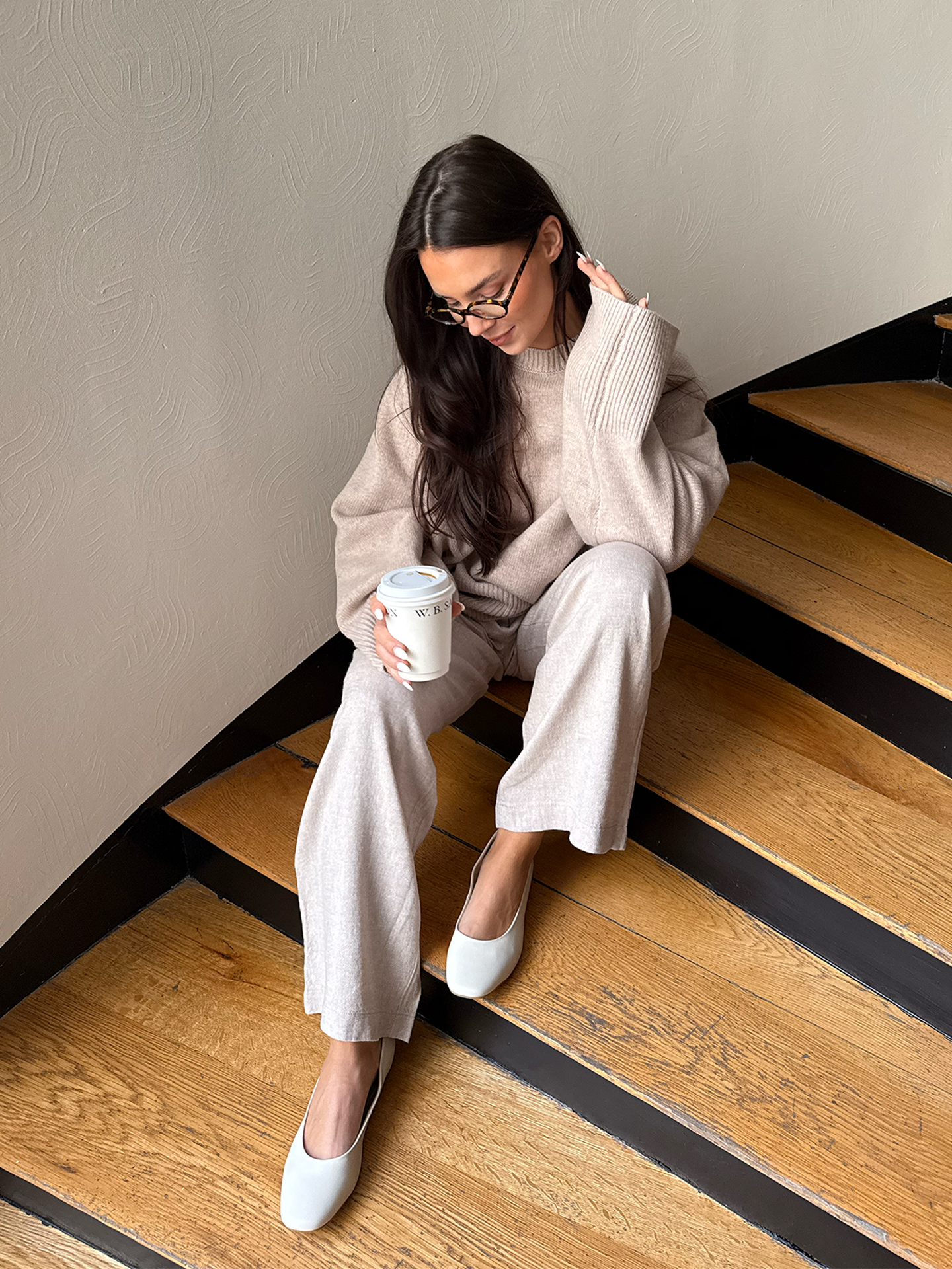 MSCH Copenhagen Pennie Ginia High Waist Pants Sand