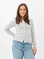 MSCH Copenhagen Juna Cardigan Light Grey Melange