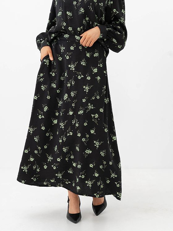 MSCH Copenhagen Jusine Karalynn Skirt Forest Shadow Flower