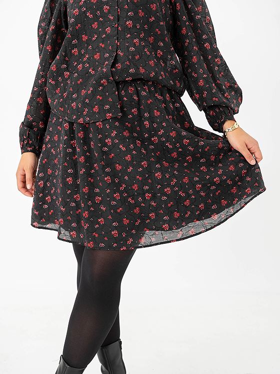MSCH Copenhagen Nancy Skirt Syrah Flower