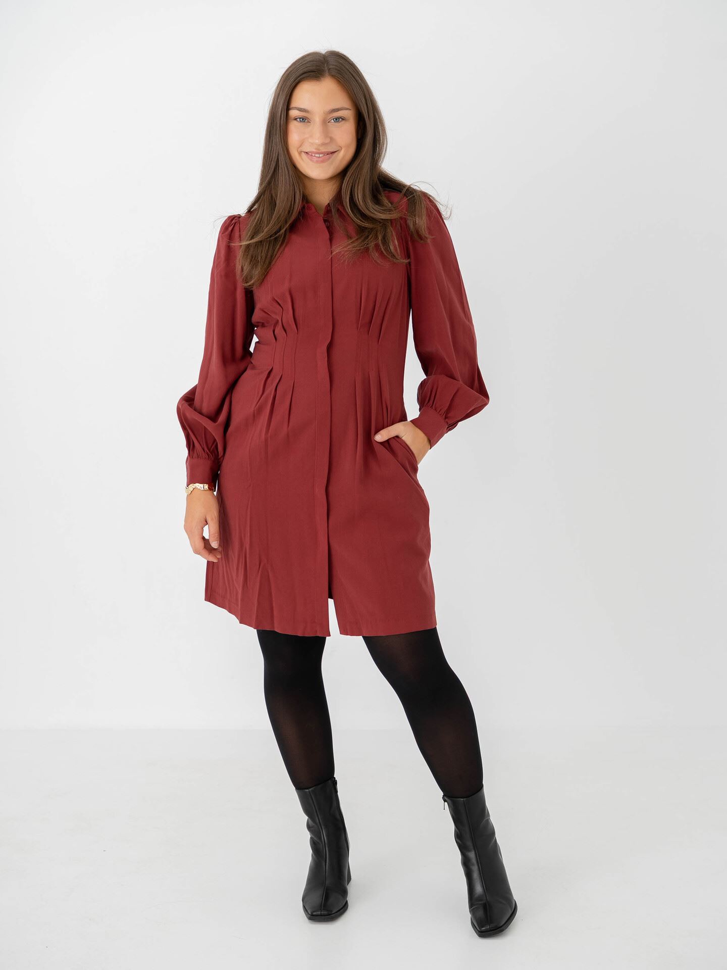 MSCH Copenhagen Elsa Asana Dress Syrah