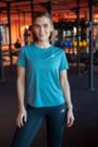 New Balance Athletics T-shirt Big Teal Heather