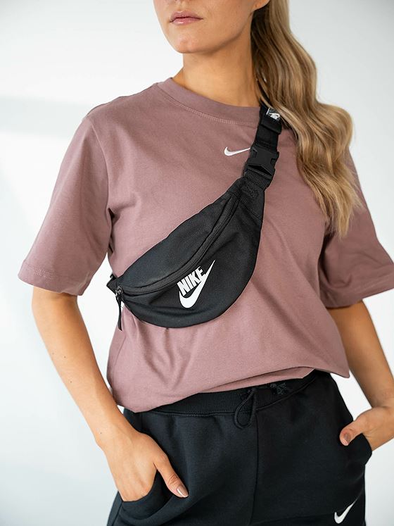 Nike Heritage Waistpack Svart/Svart/Hvit