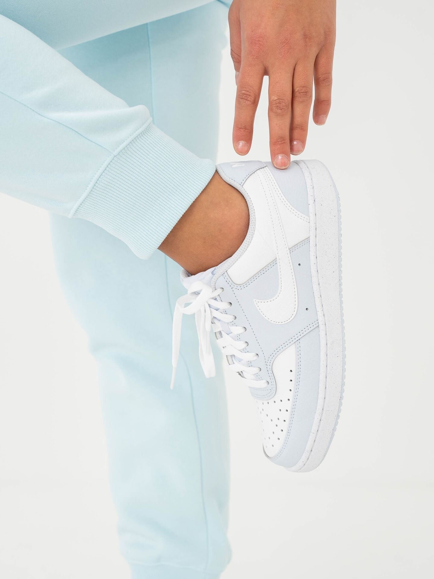 Nike Court Vision Low Next Nature Football Grey / White