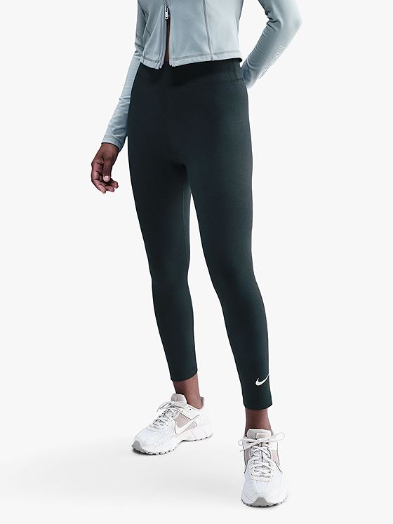 Nike Classic High-Rise 7/8 Tight Grå