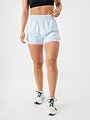 Nike One Dri-Fit High-Rise 2in1 Shorts Blue Tint / Reflective Silver