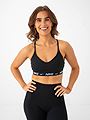 Nike Indy Dri-Fit Light-Support Padded Bra Black / White