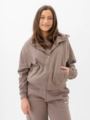 Nike Chill FT Full-Zip Hoodie Mink Brown