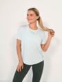 Nike One Classic Dri-Fit Short Sleeve Top Glacier Blue