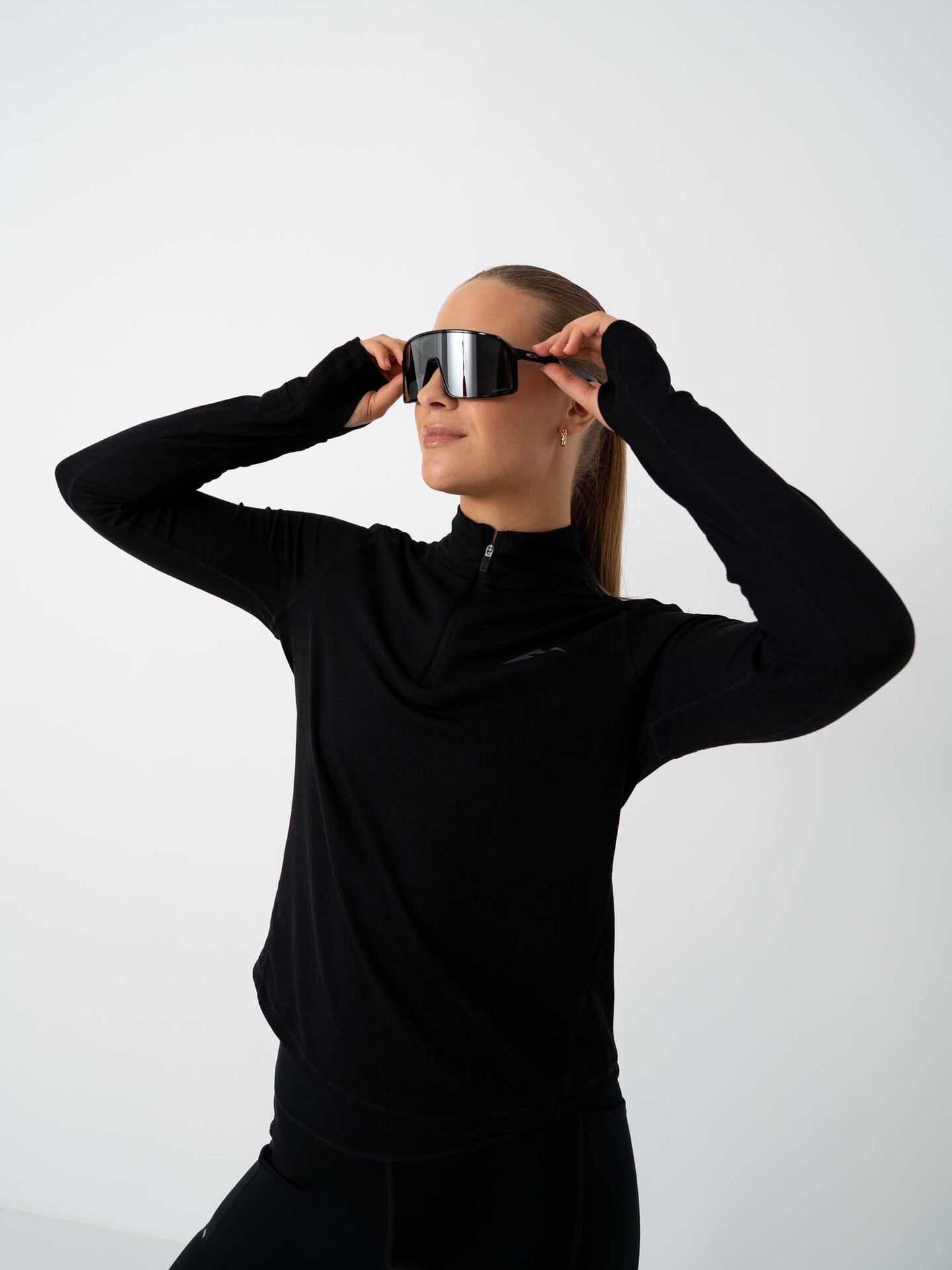 Nike Trail Dri-Fit Half-Zip Midlayer Black