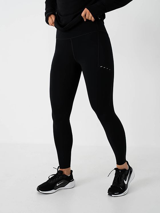 Nike Swift Dri-Fit High-Rise 7/8 Running Tights Black