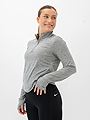 Nike Swift Dri-Fit UV Half-Zip Top Smoke Grey / Heather