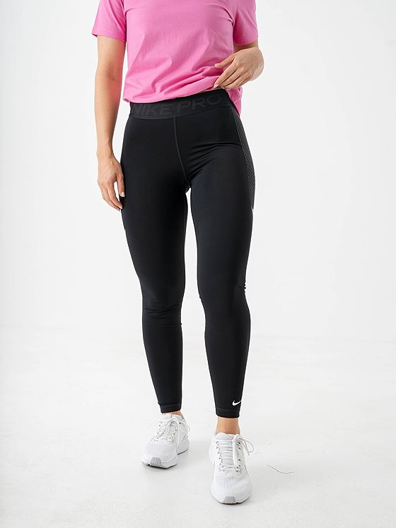 Nike Pro 365 Mid-Rise GG GRX Black / White