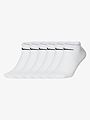 Nike Everyday Lightweight Training No-Show Socks 6pk White / Black