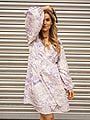 NORR Wishfull Wrap Dress Lavender Print