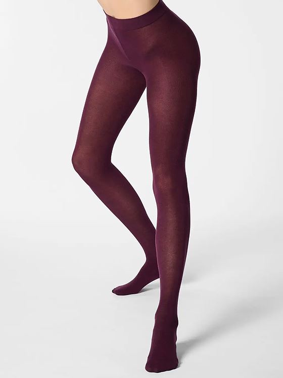 Oroblu Cheryl Tights Modal/Cashmere Plum