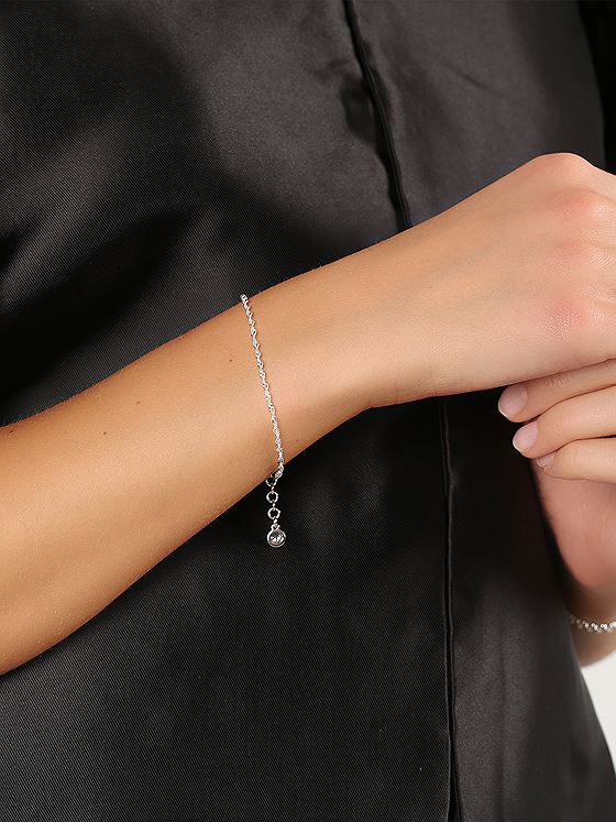 Snö Of Sweden Exibit Small Bracelet Sølv