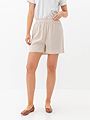Only Tokyo Life High Waist Linen Blend Shorts Moonbeam