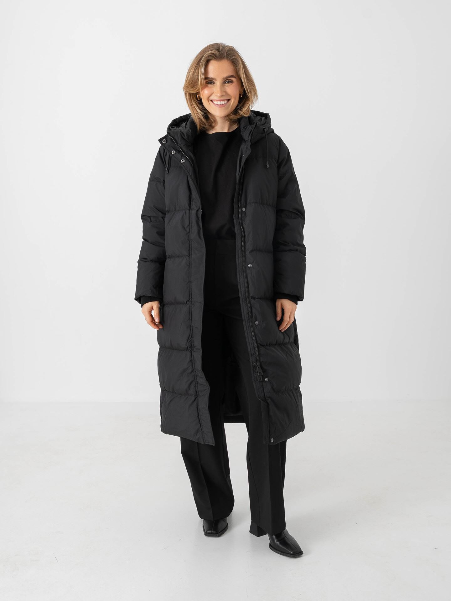 Only Alice Down Coat Black